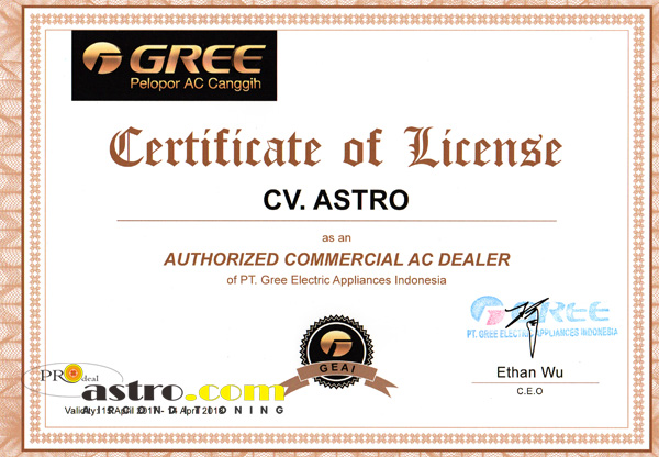 Dealer Resmi AC Gree Indonesia