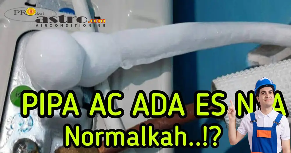 Bunga Es Di Pipa AC Daikin