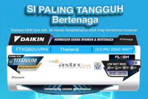 Daikin Flash Inverter 2,5 PK